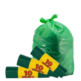 BITFUL Garden Waste Bags Large Reusable Sacks Leak Resistant & Eco-Friendly, Durable Heavy-Duty Garden Waste Disposal Bag for Home Outdoor Rubbish & Commercial Use – 10 Bags Per Roll (PACK OF 3 ROLL)