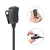 HYSHIKRA G Shape Security Earpiece with PTT, Lightweight Wireless Headset