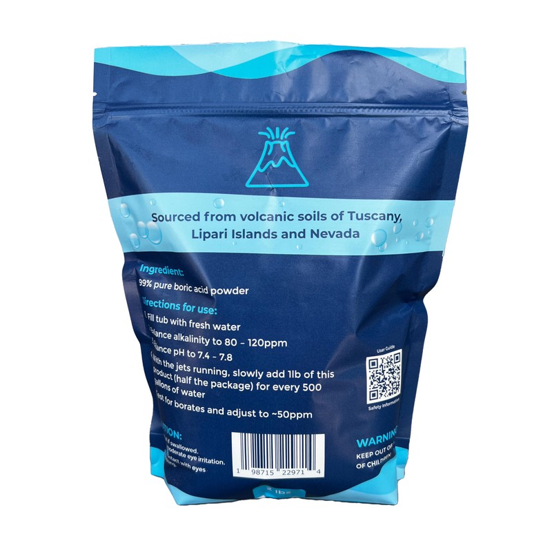 Borates for Hot Tub - Keeps pH in Range Longer