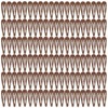 YAOKUA 120Pcs Brown Hair Clips Metal Snap Hair Clips Brown