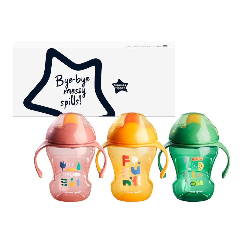 Tommee Tippee Sippee Trainer Cup with Handles, Water Bottle for