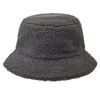 Roxy Women's Bucket Hat Denim and Boa Reversible Bucket Hat,