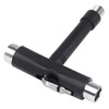 Accessotech Skateboard T Tool Wrench Screw with Allen Key Turner