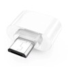 FPC White Standard USB-A to Micro USB OTG Converter Adapter