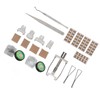 Ingrown Toenail Lifter Set Toenail Patch Sleeves Tweezers Stainless Steel
