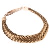 MADISON BRAIDS Women's Arisa Fishtail Headband Hair Braid Natural Looking