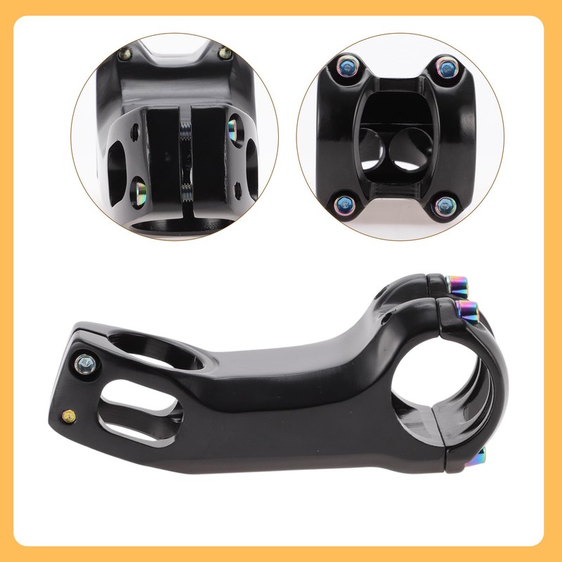 BULLSPANN Bicycle Stem 31.8 mm 100mm -20° Handle Stem Road