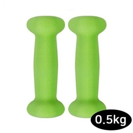 Star Sports Fitness Neoprene Dumbbells (0.5kg x 2) (Green) (ER320-00506) / 스타스포츠 피트니스 네오프렌 아령 (0.5kg x 2개) (그린) (ER320-00506)