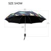Compact Sun and Rain Travel Umbrella Dinosaur Outdoor Auto Open