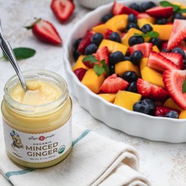 The Ginger People Ginger People Organic Minced Ginger Vegan 6.7 Ounce Pack of 12