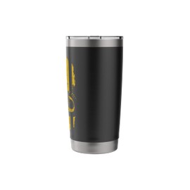Dirt Bike Motocross Enduro Rider Funny Motorcycle Patriotic Stainless Steel Insulated Tumbler