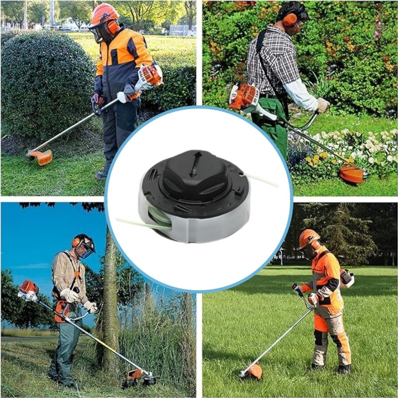 3-Pack Replacement Spool for Stihl Autocut C3-2,Trimmer Head fits FSA