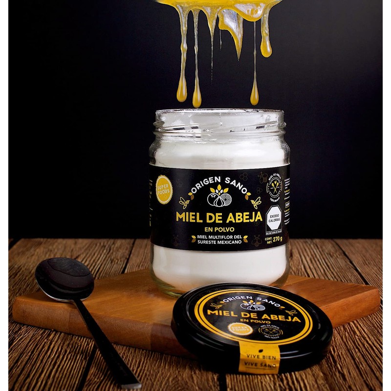 Origen Sano | Miel de Abeja Natural en Polvo |