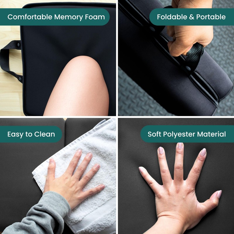 Green Thumbz Kneeling Pad - 1 Pack Foldable Memory Foam