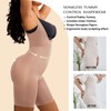 SHAPELLX One Piece Bodysuit for Women Tummy Control Back Support