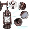 111-240V Retro Style Sconce Light Antique Iron Wall Lamp Fixture