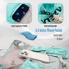 Sahunfri Running Vest Backpack, Lightweight Breathable Hydration Vest with Reflective