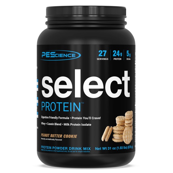 PEScience PEScience Select Protein, Peanut Butter Cookie, 27 Servings, Premium