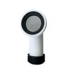 Bent WC Toilet Pan Connector 4'' (100mm/110mm) - 90 Degree