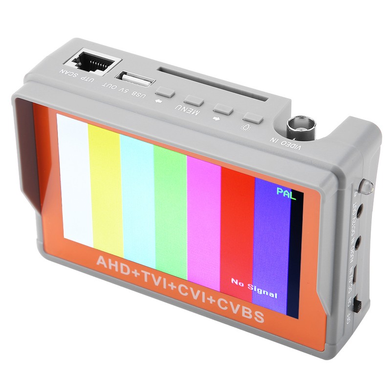 1080P / 5MP AHD CCTV Tester 4-in-1 for AHD TVI