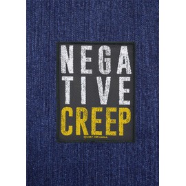 Nirvana Negative Creep Patch Black