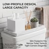 HvOvMvE Bathroom Tray - Large 12" Silicone Bathroom Counter Tray