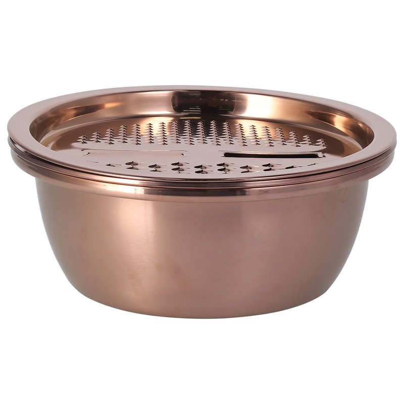 Multipurpose Water Basin Drain Basket with Vegetable Cutter Grater Stainless