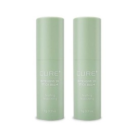 Kim Jeong-moon Aloe Cure Intensive EX Stick Balm 9g Moisture Multi-Balm 2 Pieces Ss / 김정문알로에 큐어 인텐시브 이엑스 스틱 밤 9g 수분 멀티밤 2개 Ss