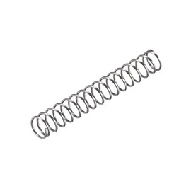 sourcing map Compression Spring Tension Spring 6 mm External End 0.6 mm Wire Size 22 mm Compressed Length 40 mm Free Length 10N Load Capacity Grey Pack of 10