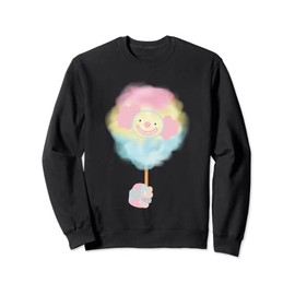 Clowncore Clown Cotton Candy Sweatshirt