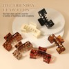 6 Pcs Hat Claw Clip for Women, Hat-Friendly Claw Clips
