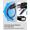 QAGGUM Fog Light Connector Pigtail Fit for Ford F150 2021