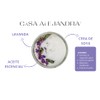 LA CASA DE ALEJANDRA. Vela de lavanda. Relajación y Meditación