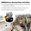 WMPHE Power Steering Pump with Pulley Compatible with Toyota Tacoma