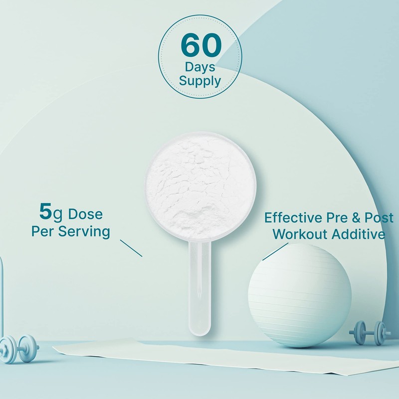 DEAL SUPPLEMENT Instant Creatine Monohydrate Powder, 5g Per Serving –