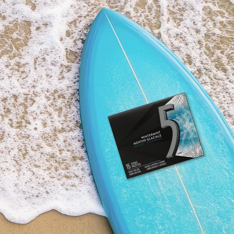 Wrigley 5 Ascent Escalating Wintermint, 10ct/150 sticks total