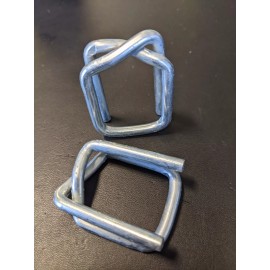 gatorstrap .25mm Galvanized Wire .197 Buckles #9050 for Composite Strapping