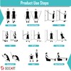 GOCART WITH G LOGO 9 pcs Resistance Band Set -