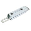 uxcell 124mmx21mmx19.5mm Zinc Plated Slide Entry Slam Latch Lock Locker