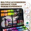 Kit da cucito con accessori,kit da cucito professionale grande da