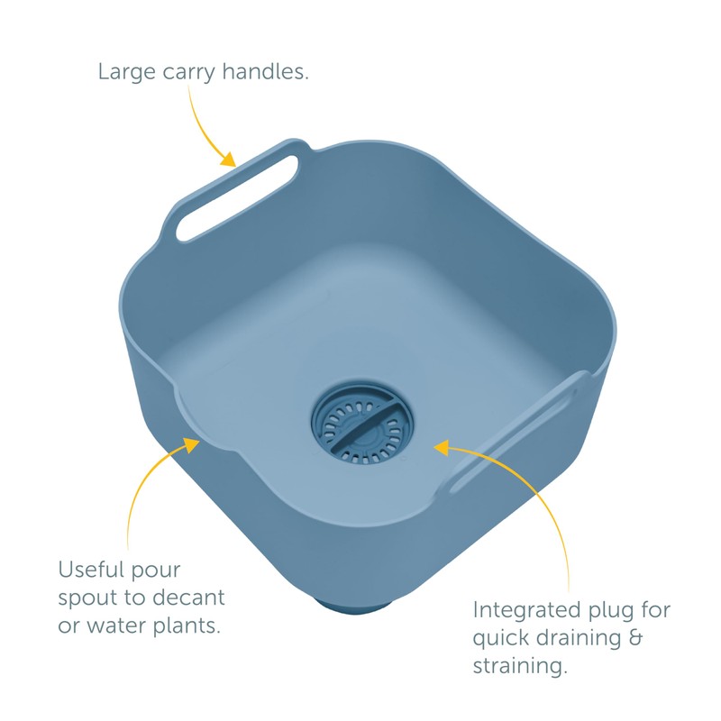 ReBorn - Recycled Washing Up Bowl - Kitchen Dish Wash
