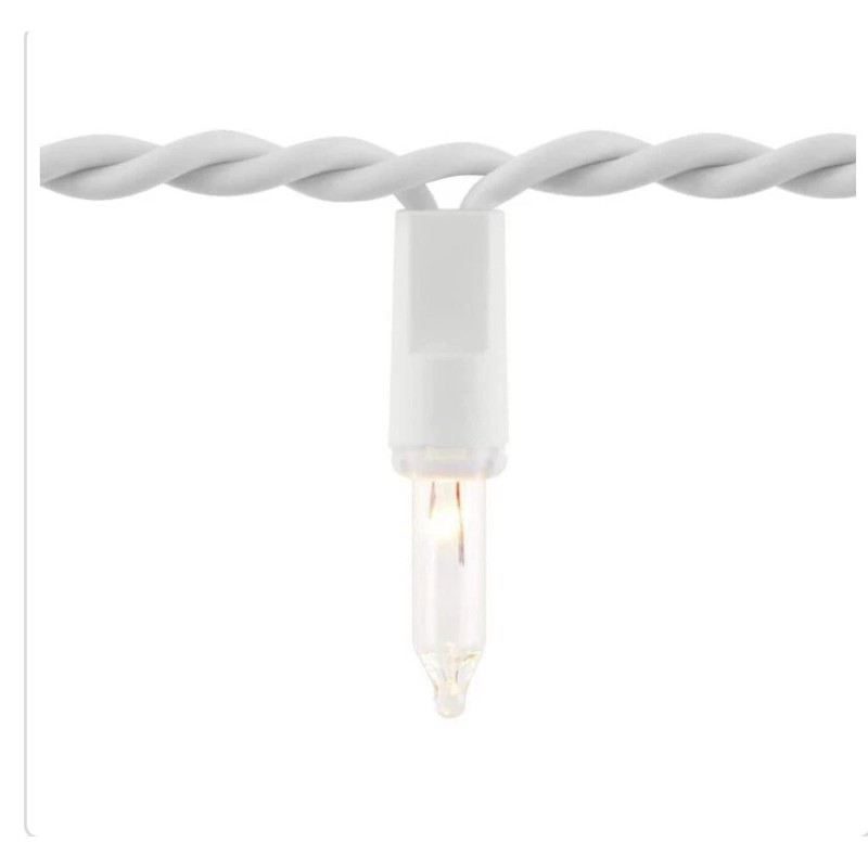 Home Accents Holiday 200 Ct Clear Incandescent Mini Icicle Lights