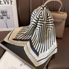 JERLA 100% Pure Mulberry Silk Square Scarf for Hair-27''x27'' Women