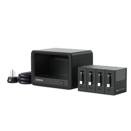 Gitryin 12-in-1 Desktop Charging Station with 4 Retractable Type-C Wall Chargers, 40W USB-C Power Strip, Flat Plug Outlet Extender Charging Station with 1020J Surge Protection for Home Office