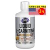 NOW Now Liquid L-Carnitine L-Carnitine 1000mg Citrus Flavor 946ml, 3 Pieces / NOW 나우 액상 L-카르니틴 L-Carnitine 1000mg 감귤향 946ml, 3개