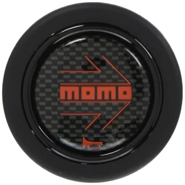 MOMO(モモ) Horn Button CARBON RED HB-07