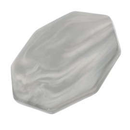 Gatuida Wax Sealing Ceramic Pad Versatile Coaster Stamp Seal Backing Board for Home Use Grey Octagonal Design for Wax Seal Crafting Drink Coaster