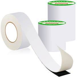 LANUCN RV Roof Tape White, Waterproof Sealant Tape for Sealing Camper Roof Caravan, Window, Marine Seam Gutter Jointing Leaks Mastic (2" x 32.8' x 1 Roll)