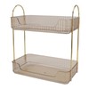 Double Layer Makeup Stand Modern Light Luxury 2 Tier Makeup