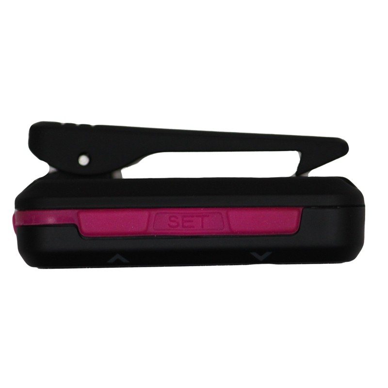 Gymboss miniMAX Interval Timer and Stopwatch - BLACK / PINK